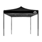 Gazebo Pop Up Marquee 3x3m Outdoor Tent Folding Wedding Gazebos Black