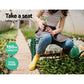 Garden Kneeler Padded Seat Stool Outdoor Bench Knee Pad Foldable 3-in-1