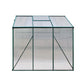 Greenhouse Aluminium Green House Garden Shed Polycarbonate 1.9x1.9M