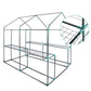 Greenhouse Garden Shed Green House 1.9X1.2M Storage Greenhouses Clear