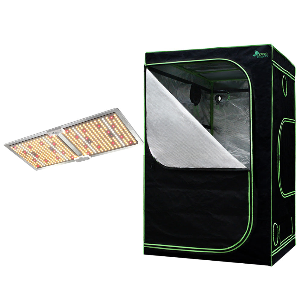 Grow Tent 2200W LED Grow Light Hydroponics Kits System 1.2x1.2x2M