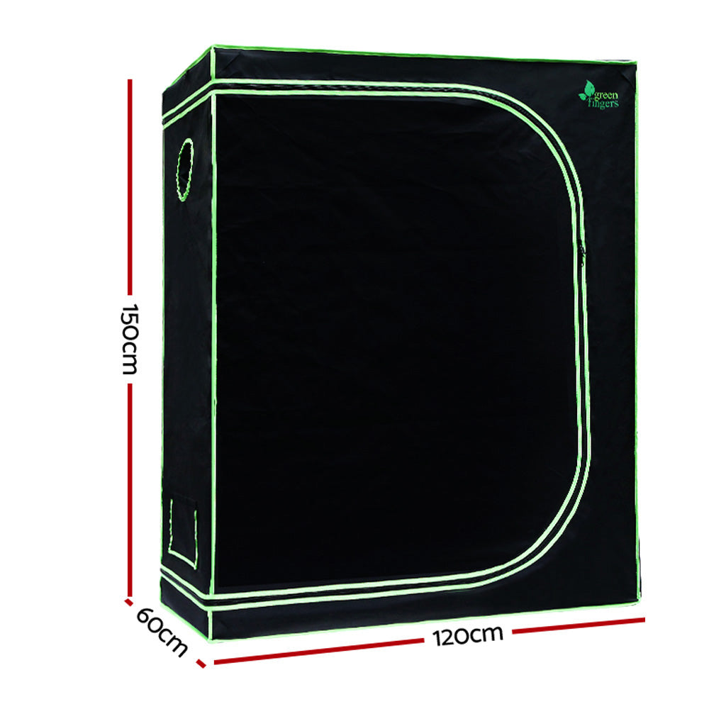 Grow Tent 120 x 60 x 150cm Hydroponics Indoor Kit Grow System