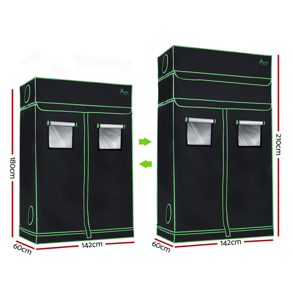 Grow Tent Kits Hydroponics Indoor Grow System DIY 120X60X180/210CM