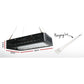 Grow Tent 1000W LED Grow Light 120X120X200cm Mylar 6" Ventilation