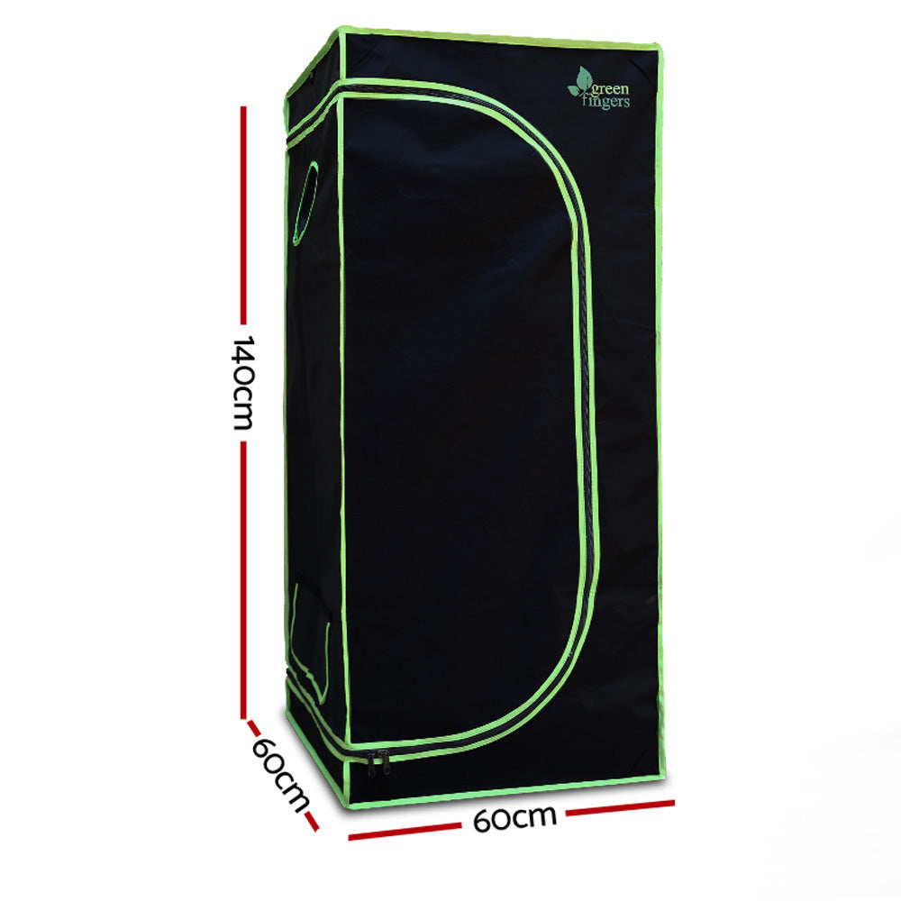 Grow Tent 600W LED Grow Light 60X60X140cm Mylar 4" Ventilation