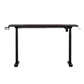 Electric Standing Desk Gaming Desks Sit Stand Table RGB Light Home Office