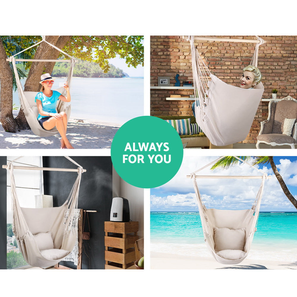 Hammock Swing Chair - Cream