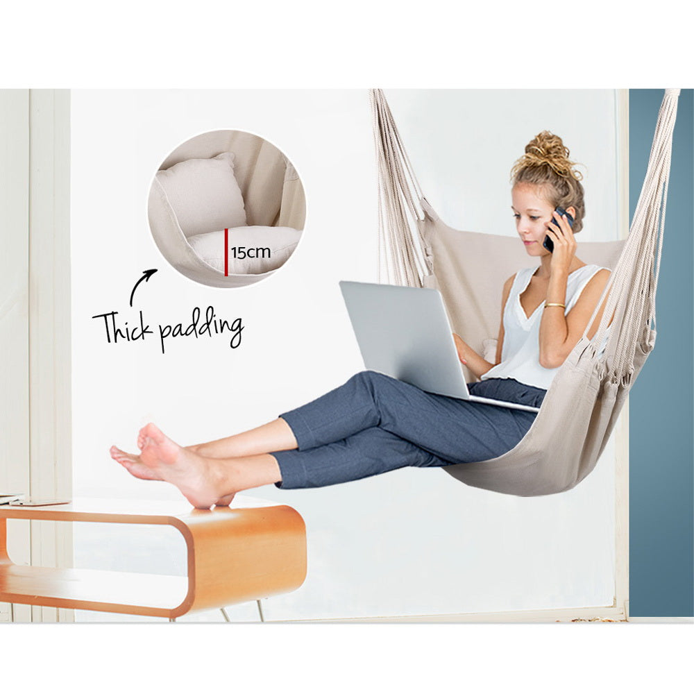 Hammock Swing Chair - Cream