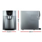 2L Portable Ice Cube Maker & Water Dispenser - Silver
