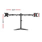 Monitor Arm Stand Dual Black