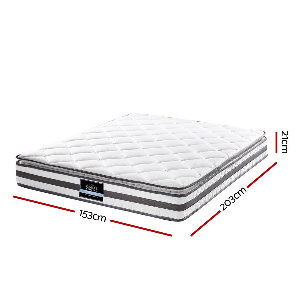 Bedding Normay Bonnell Spring Mattress 21cm Thick Queen