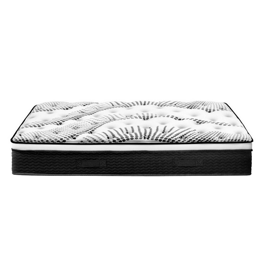 Bedding Como Euro Top Pocket Spring Mattress 32cm Thick Double