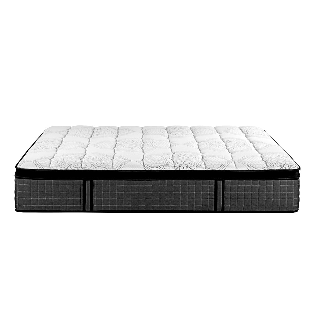 QUEEN Bed Mattress 9 Zone Pocket Spring Latex Foam Medium Firm 34cm