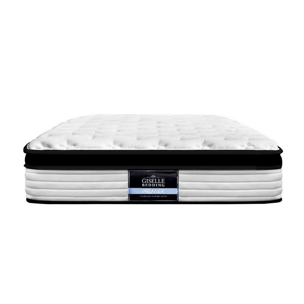 Bedding Devon Euro Top Pocket Spring Mattress 31cm Thick Single