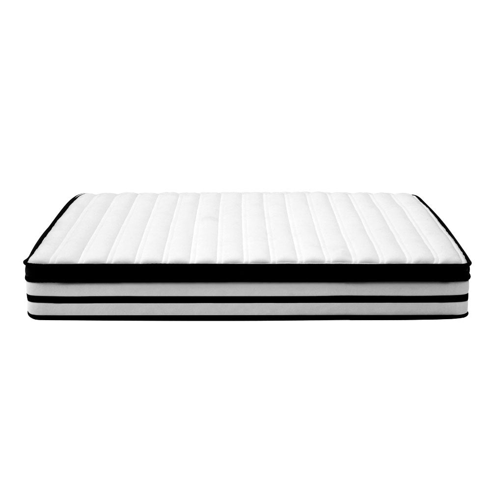 Bedding Rostock Euro Top Pocket Spring Mattress 27cm Thick Queen