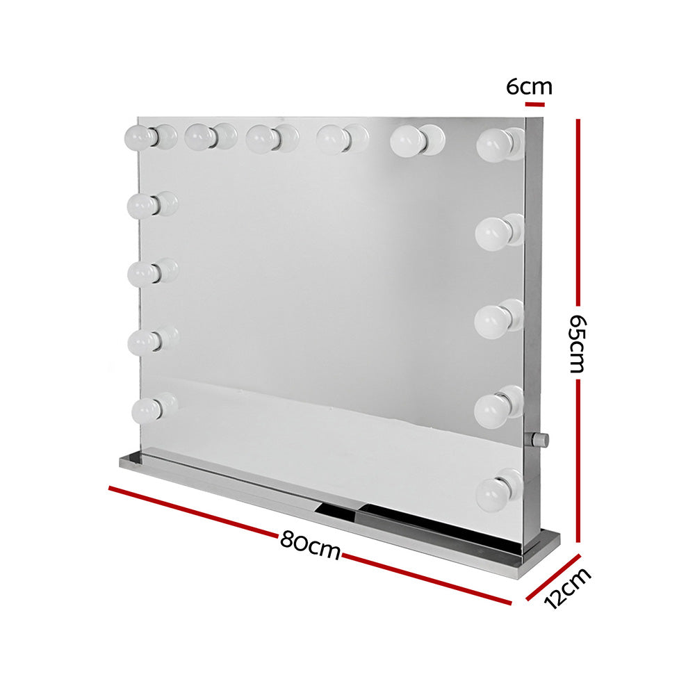 Holly Wood Make Up Mirror with LED Light Bulbs