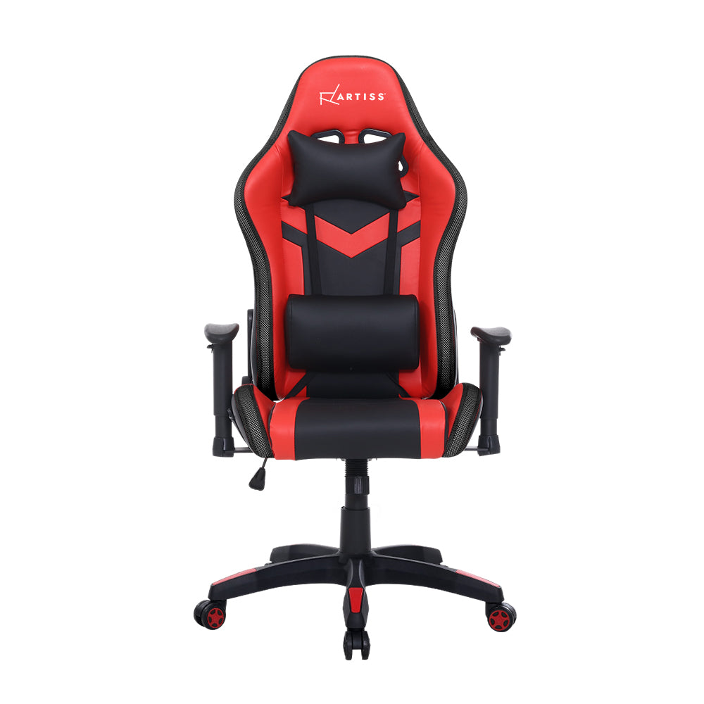 Gaming Office Chair RGB LED Lights Computer Desk Chair Home Work Chairs