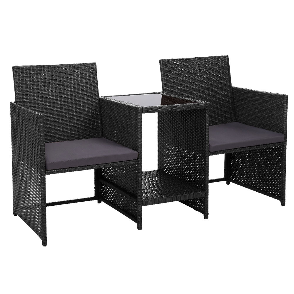 3PC Wicker Set