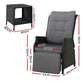 Recliner Chairs Sun lounge Setting Outdoor Furniture Patio Wicker Sofa