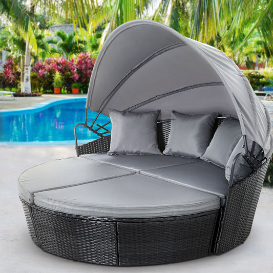 Outdoor Wicker Day Bed