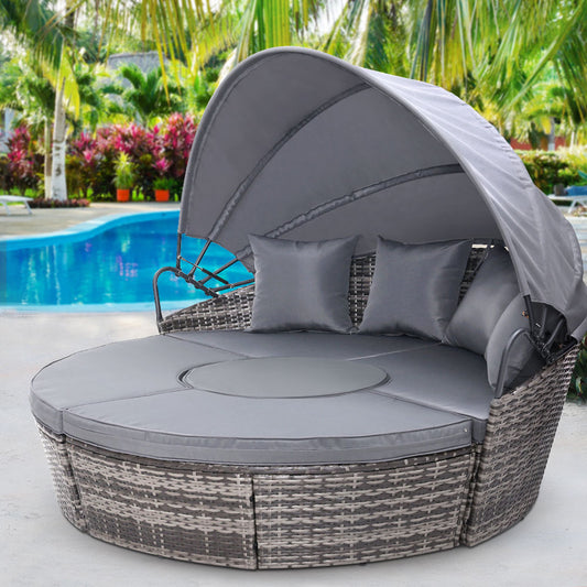 Outdoor Wicker Day Bed