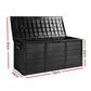 290L Outdoor Storage Box - All Black