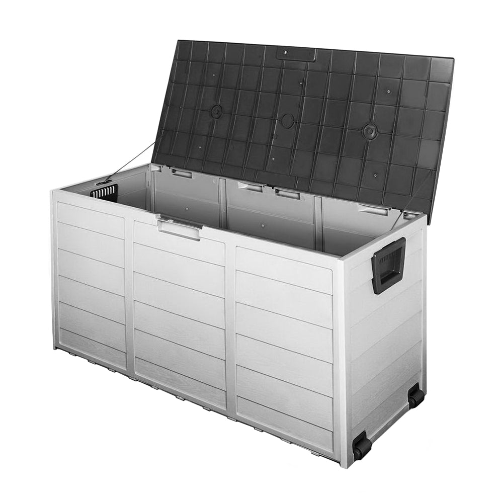 290L Outdoor Storage Box - Black