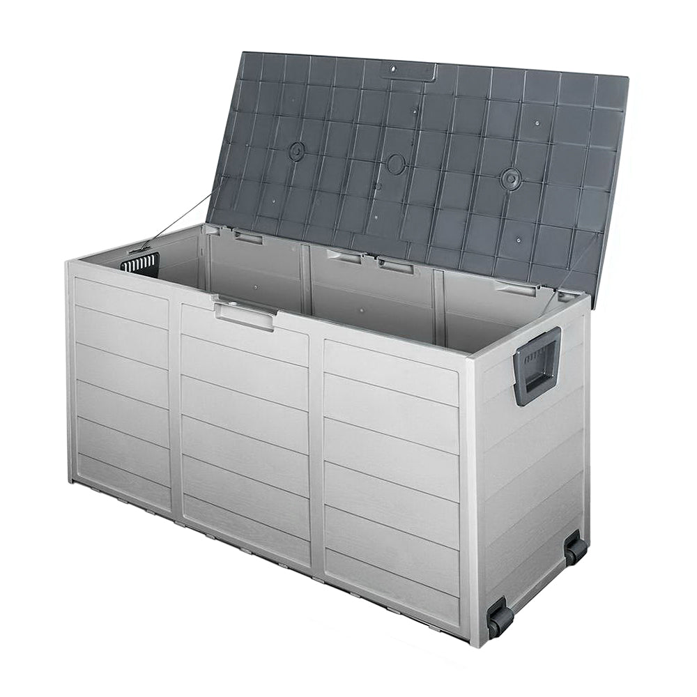 290L Outdoor Storage Box - Grey