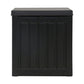 80L Outdoor Storage Box Waterproof Container Indoor Garden Toy Tool Shed