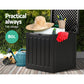80L Outdoor Storage Box Waterproof Container Indoor Garden Toy Tool Shed