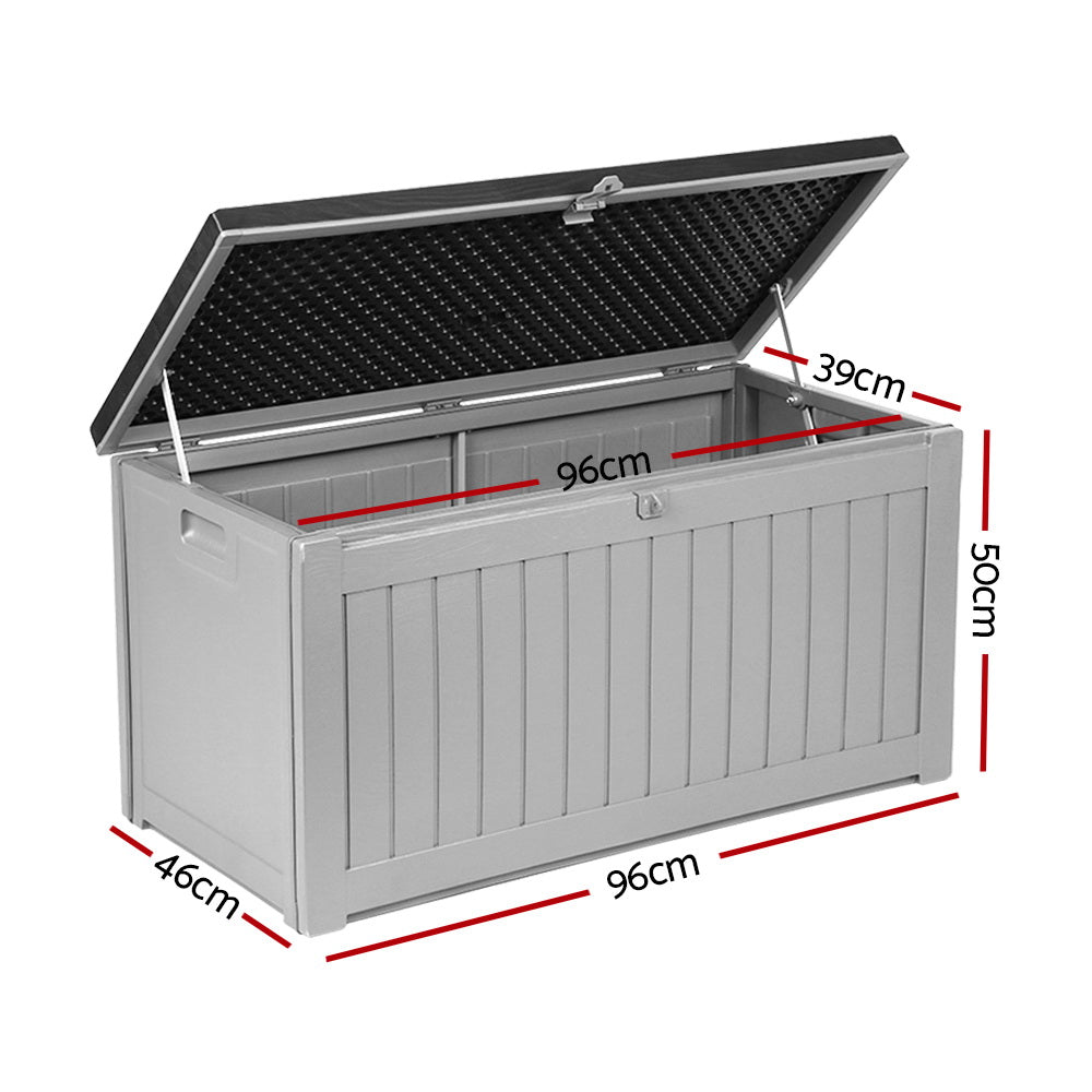 Outdoor Storage Box Bench Seat 190L