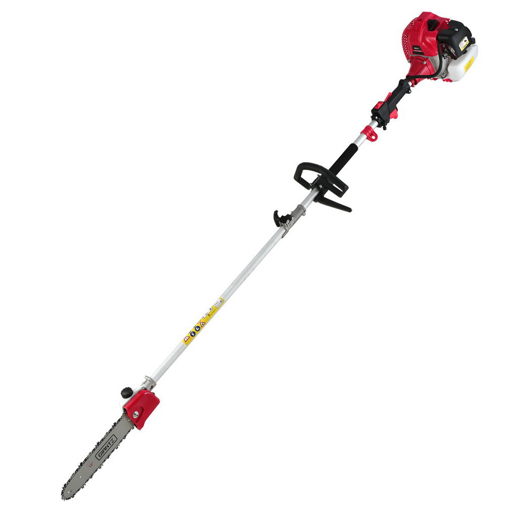 Pole Chainsaw 62CC Petrol Brush Cutter Whipper Hedge Trimmer 9 IN 1