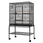 Bird Cage Pet Cages Aviary 137CM Large Travel Stand Budgie Parrot Toys