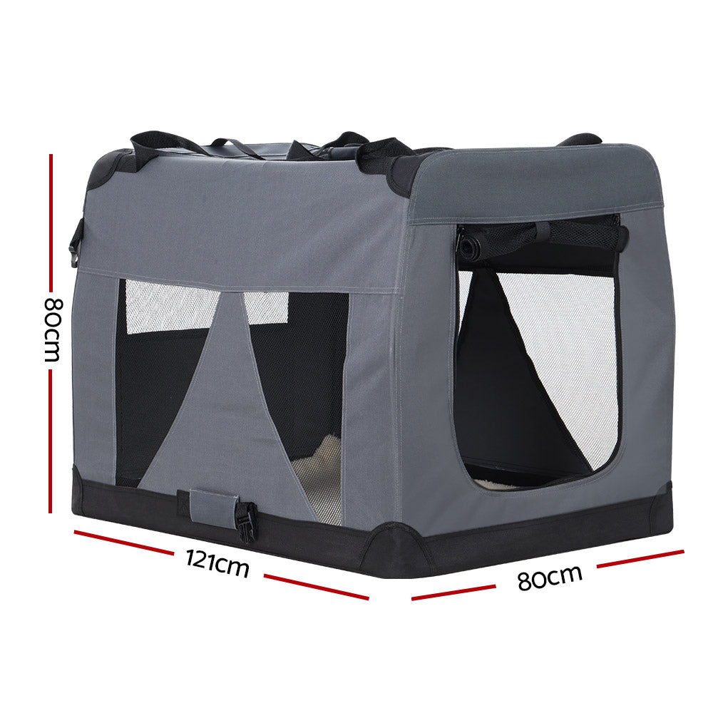 Pet Carrier Soft Crate Dog Cat Travel Portable Cage Kennel Foldable 4XL