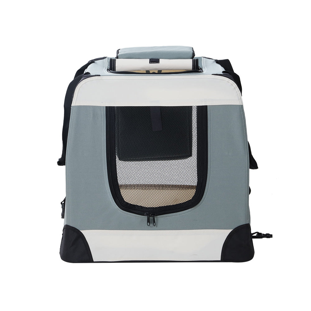 Pet Carrier Large Soft Crate Dog Cat Travel Portable Cage Kennel Foldable