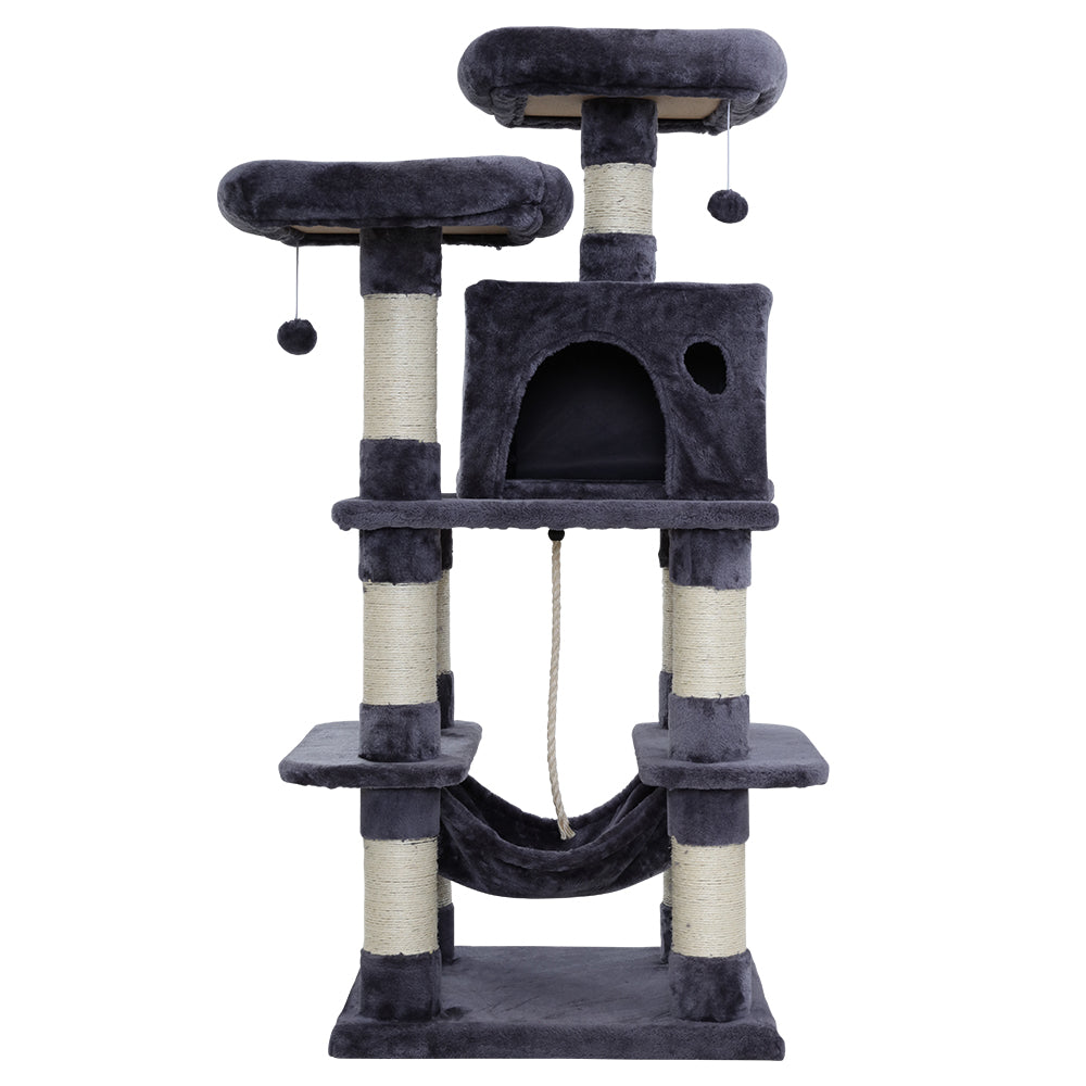 Cat Tree Trees Scratching Post Scratcher Tower Condo House Furniture Wood