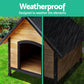 Dog Kennel House Extra Large Outdoor Wooden Pet House Puppy XL