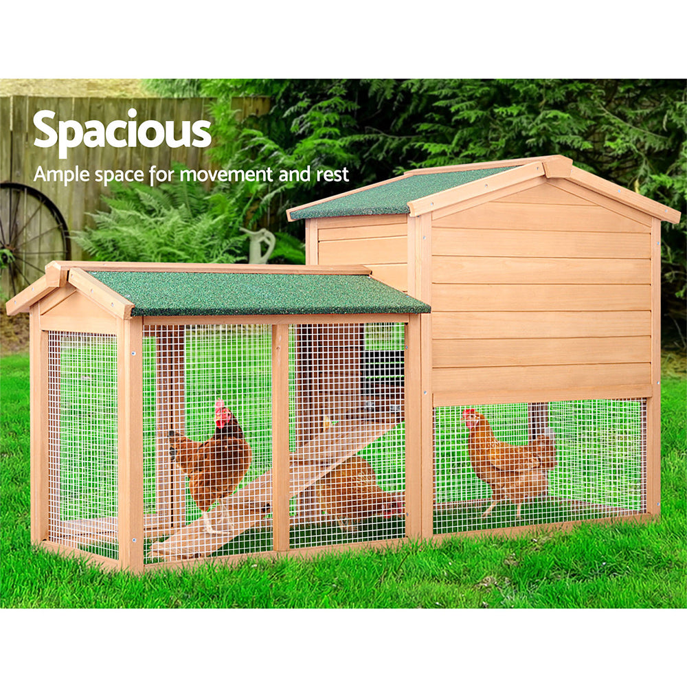 138cm Wide Wooden Pet Coop