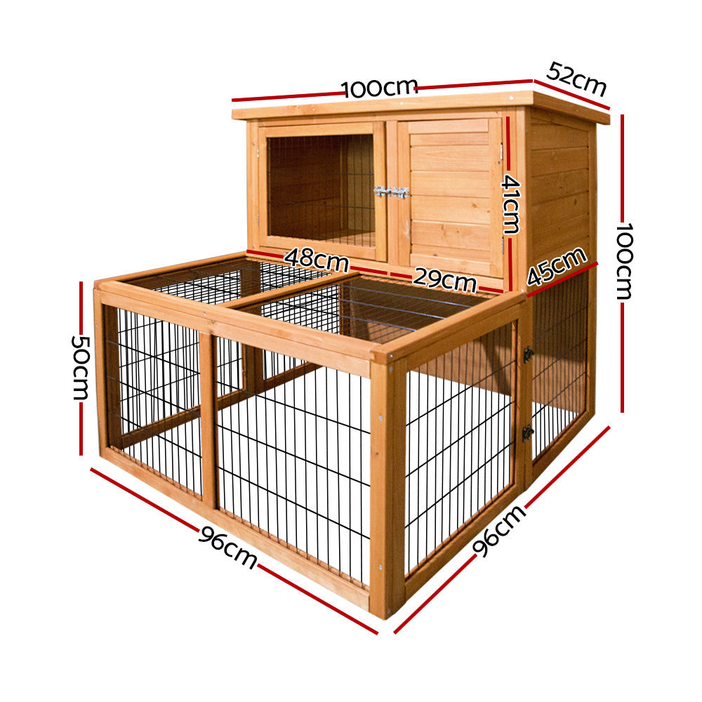 100cm Tall Wooden Pet Coop