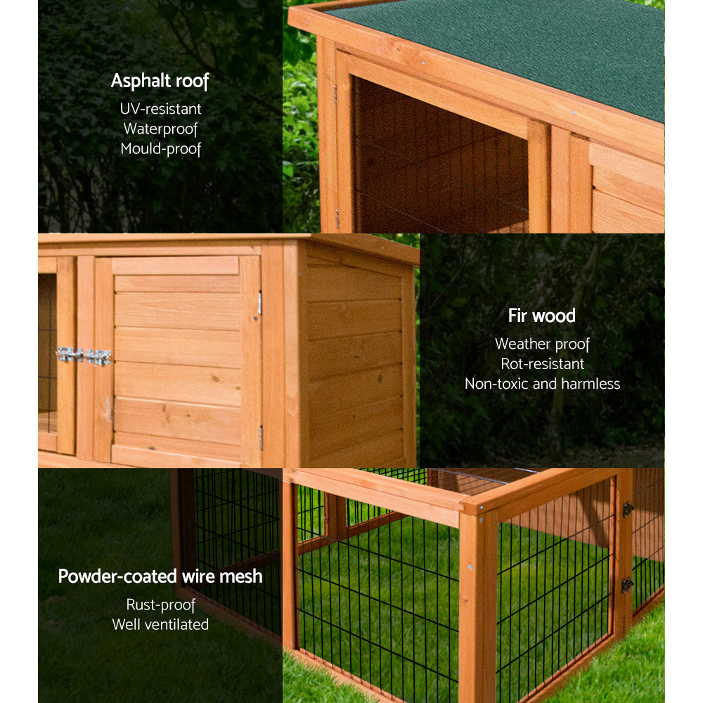 100cm Tall Wooden Pet Coop