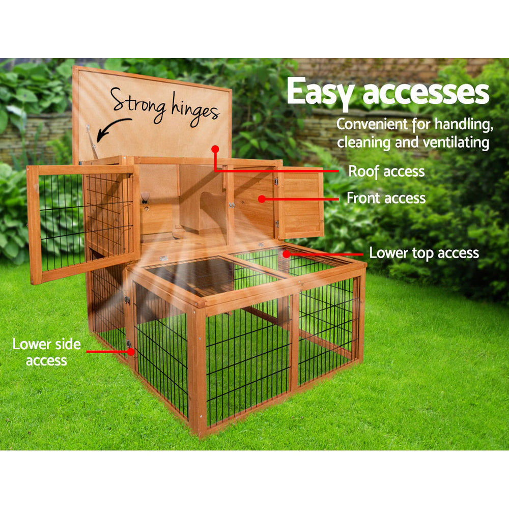 100cm Tall Wooden Pet Coop