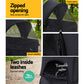 Pet Stroller Dog Carrier Foldable Pram 3 IN 1 Middle Size Black