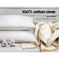 Bedding King Size 4 Pack Bed Pillow Medium X2  Firm X2 Microfibre Filing
