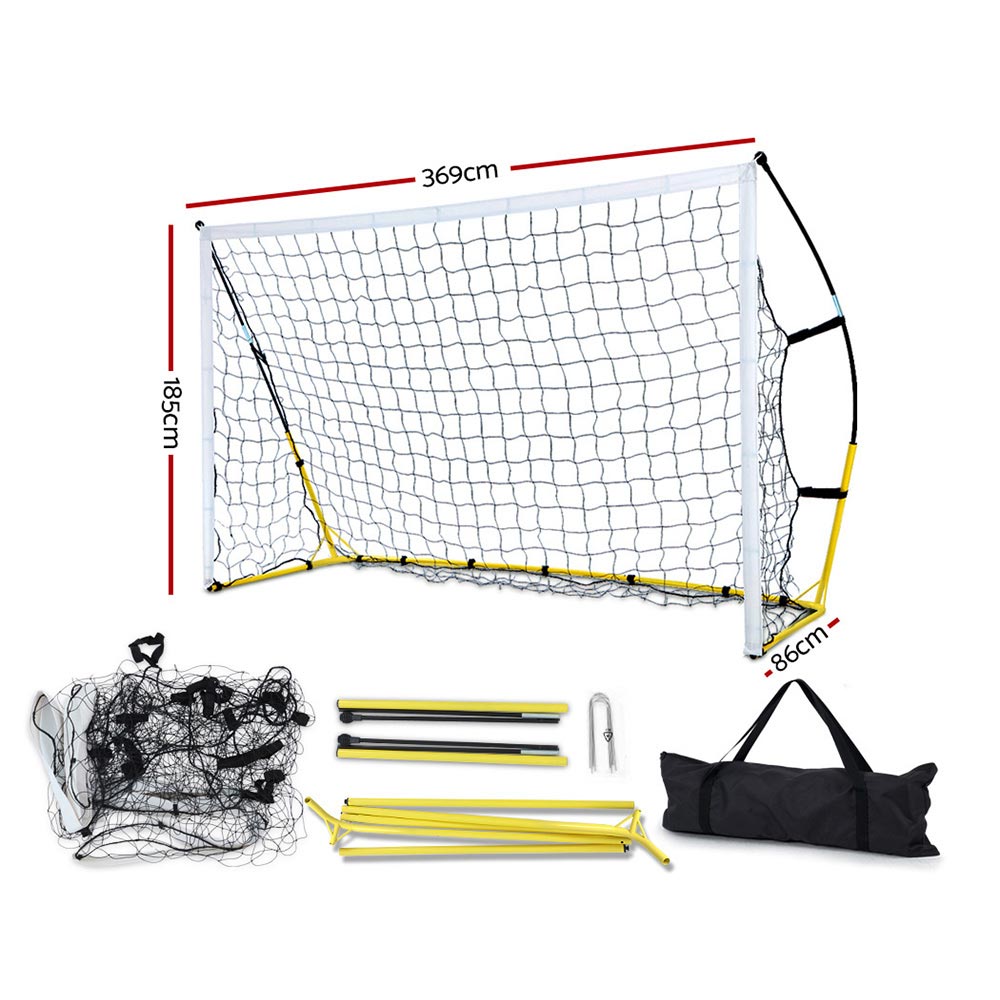 Portable Soccer Football Goal Net Kids Outdoor Training Sports 3.6M XL