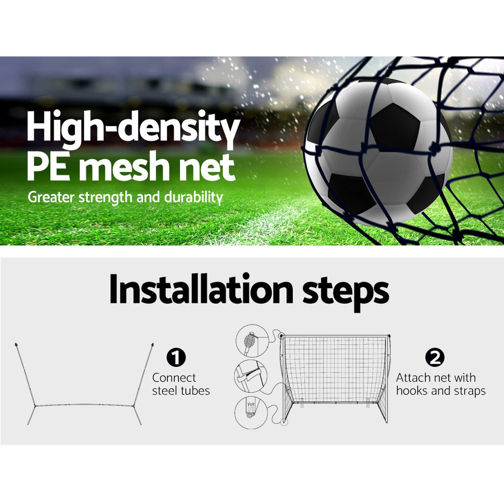 Portable Soccer Football Goal Net Kids Outdoor Training Sports 3.6M XL