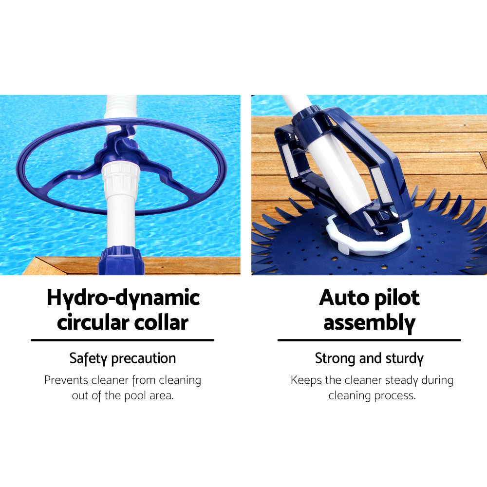 Pool Cleaner Automatic 10m Vacuum Suction Swimming Pool Hose