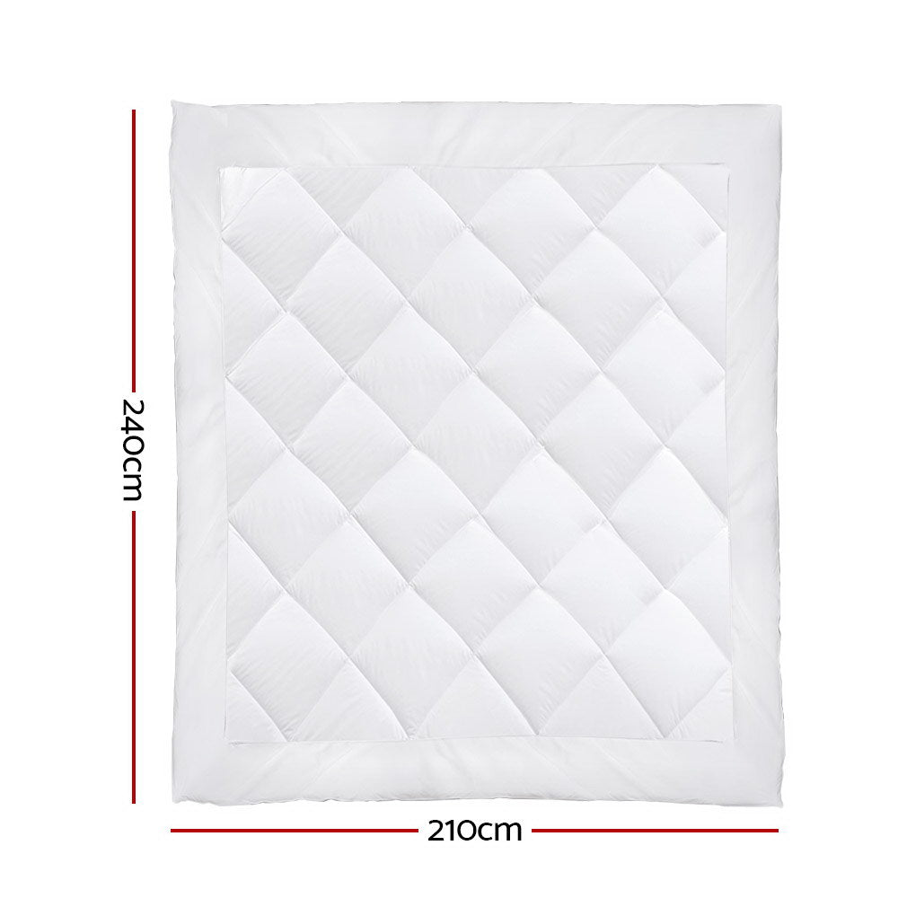 Bedding King Size 400GSM Microfibre Bamboo Microfiber Quilt