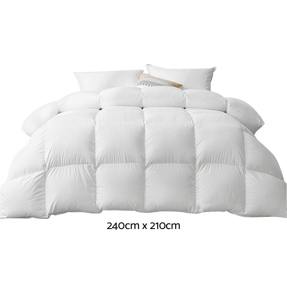 Bedding King Size 800GSM Goose Down Feather Quilt