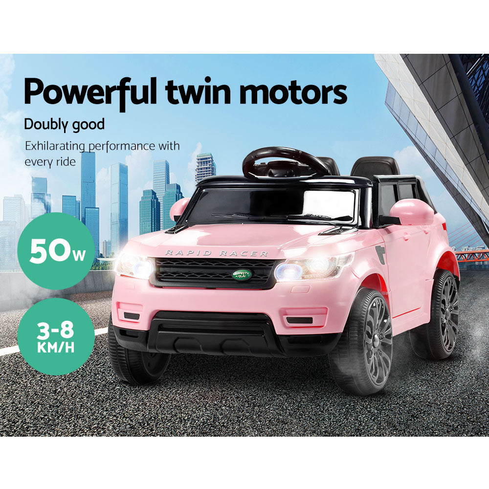 Range Rover Kids Ride On Car - Pink