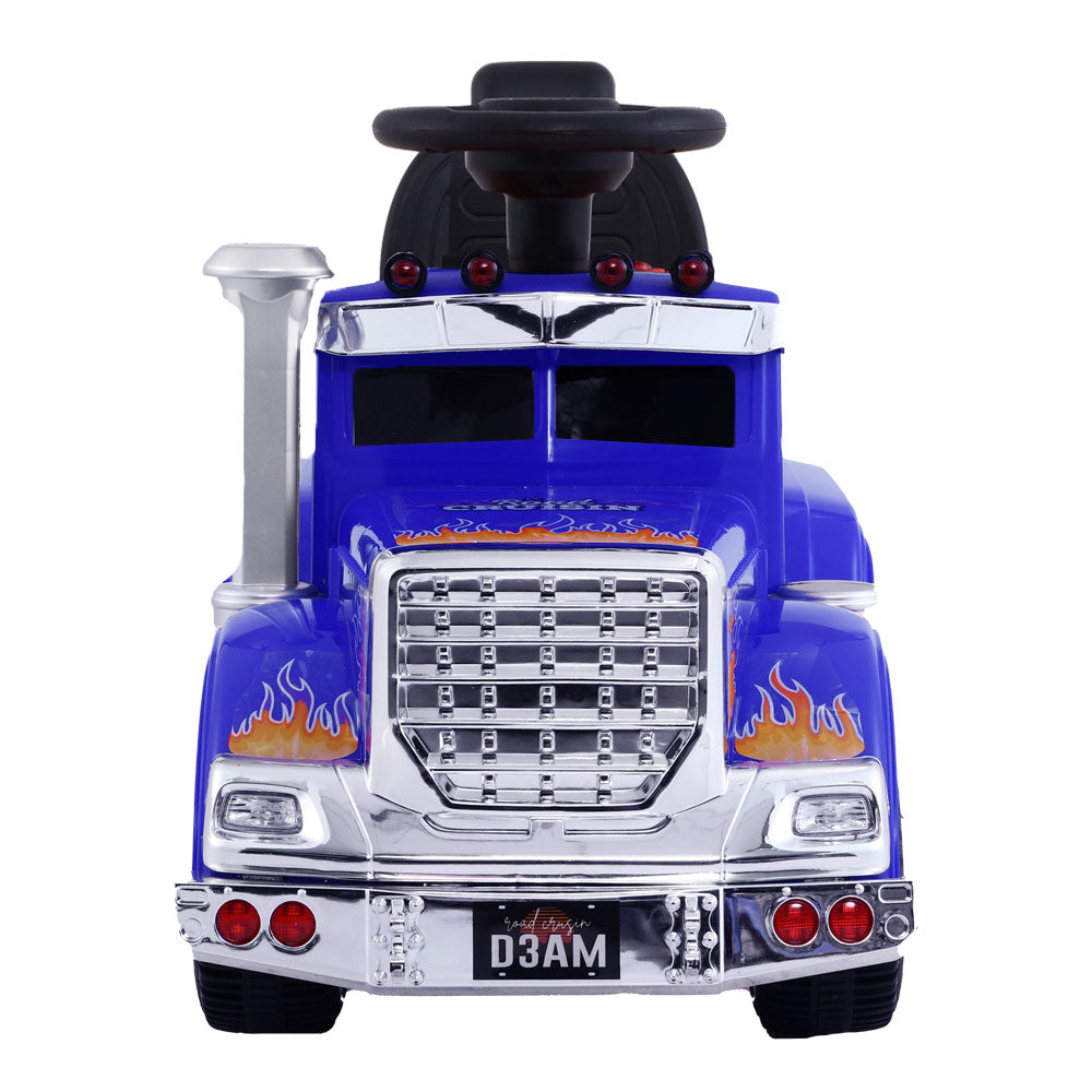 Ride On Cars Kids Electric Toys Car Battery Truck Children's Motorbike Toy  Blue